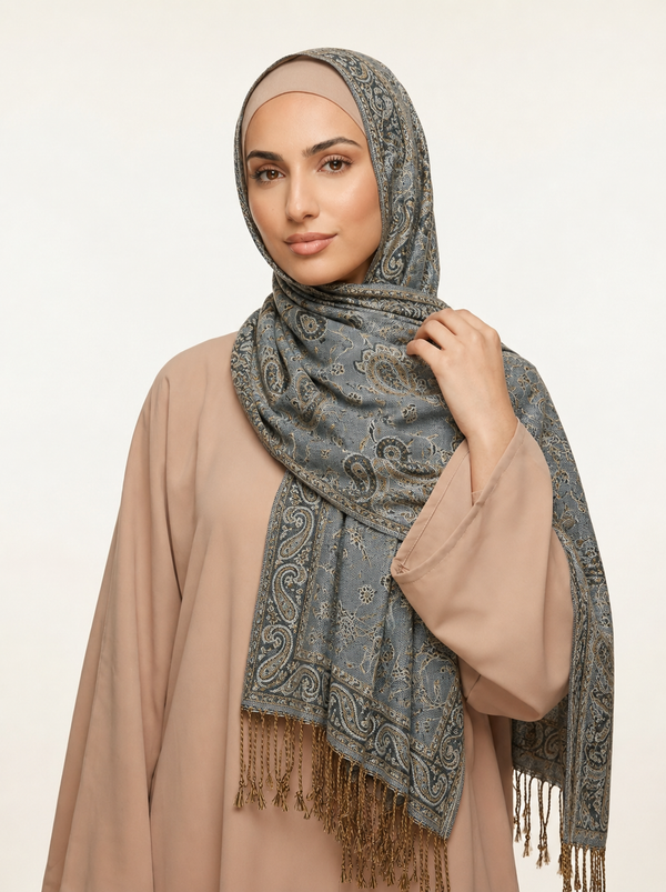 Everyday Modal Pashmina Hijab – Lightweight Comfort