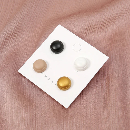 Essential Magnetic Hijab Pins Set (4 Pairs)