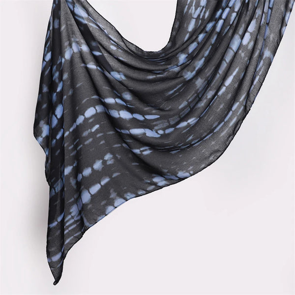 Printed Modal Hijab — Marble Collection