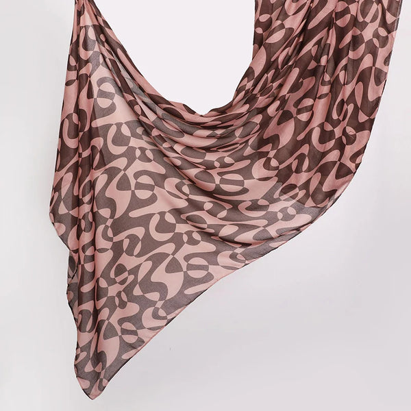 Printed Modal Hijab — Floral Collection