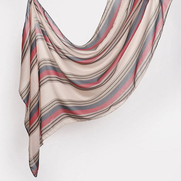 Printed Modal Hijab — Earth Tone Prints