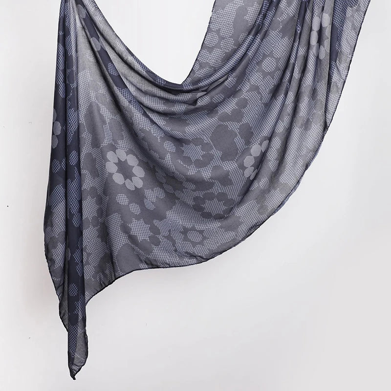 Printed Modal Hijab — Ocean Collection