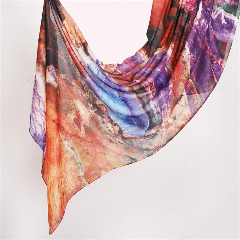 Printed Modal Hijab — Floral Collection