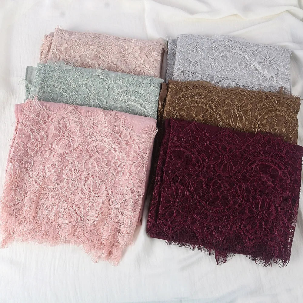 Premium Modal Lace Hijab