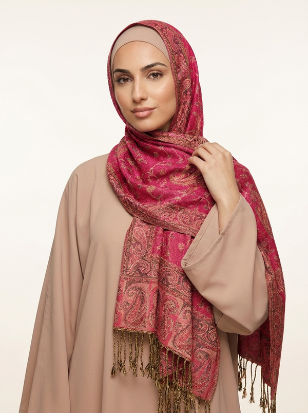 Everyday Modal Pashmina Hijab – Lightweight Comfort