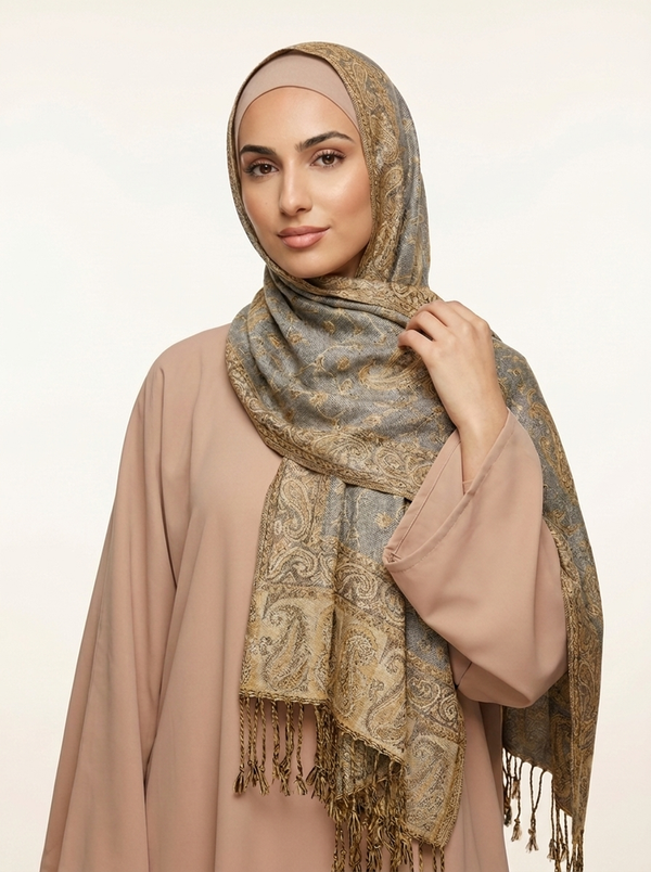 Everyday Modal Pashmina Hijab – Lightweight Comfort