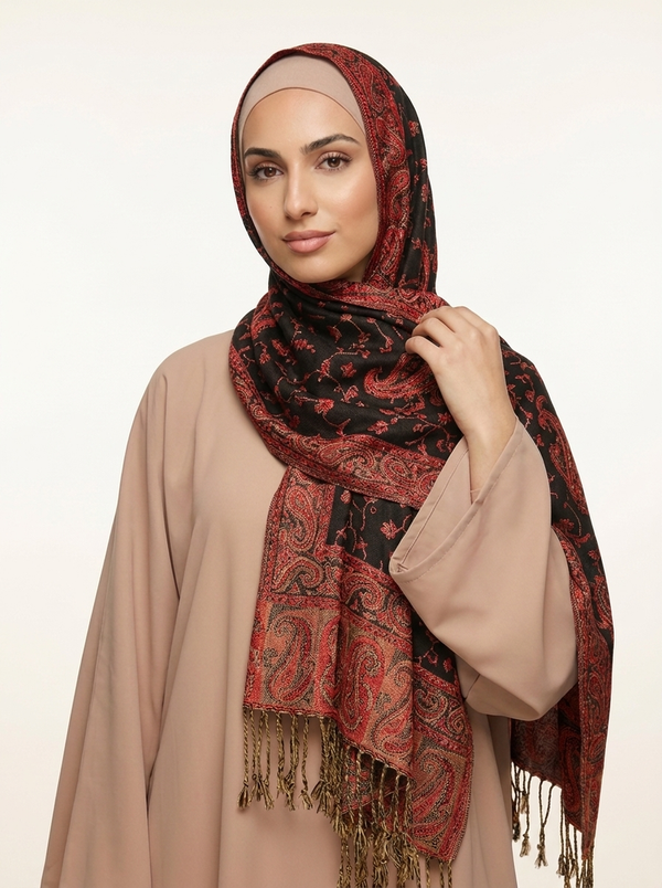 Everyday Modal Pashmina Hijab – Lightweight Comfort