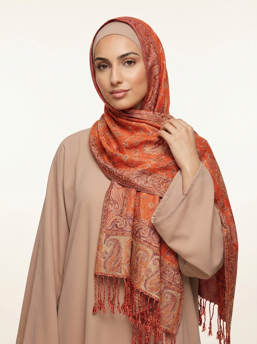 Everyday Modal Pashmina Hijab – Lightweight Comfort