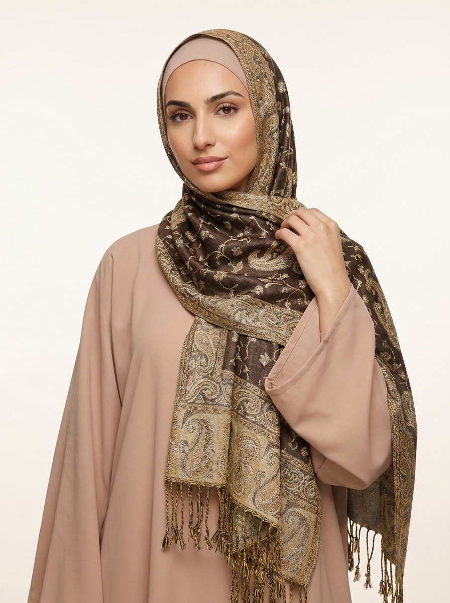 Everyday Modal Pashmina Hijab – Lightweight Comfort