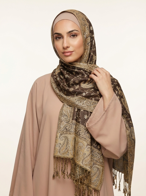 Everyday Modal Pashmina Hijab – Lightweight Comfort