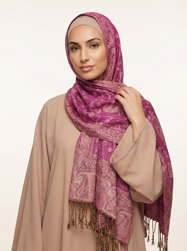 Everyday Modal Pashmina Hijab – Lightweight Comfort