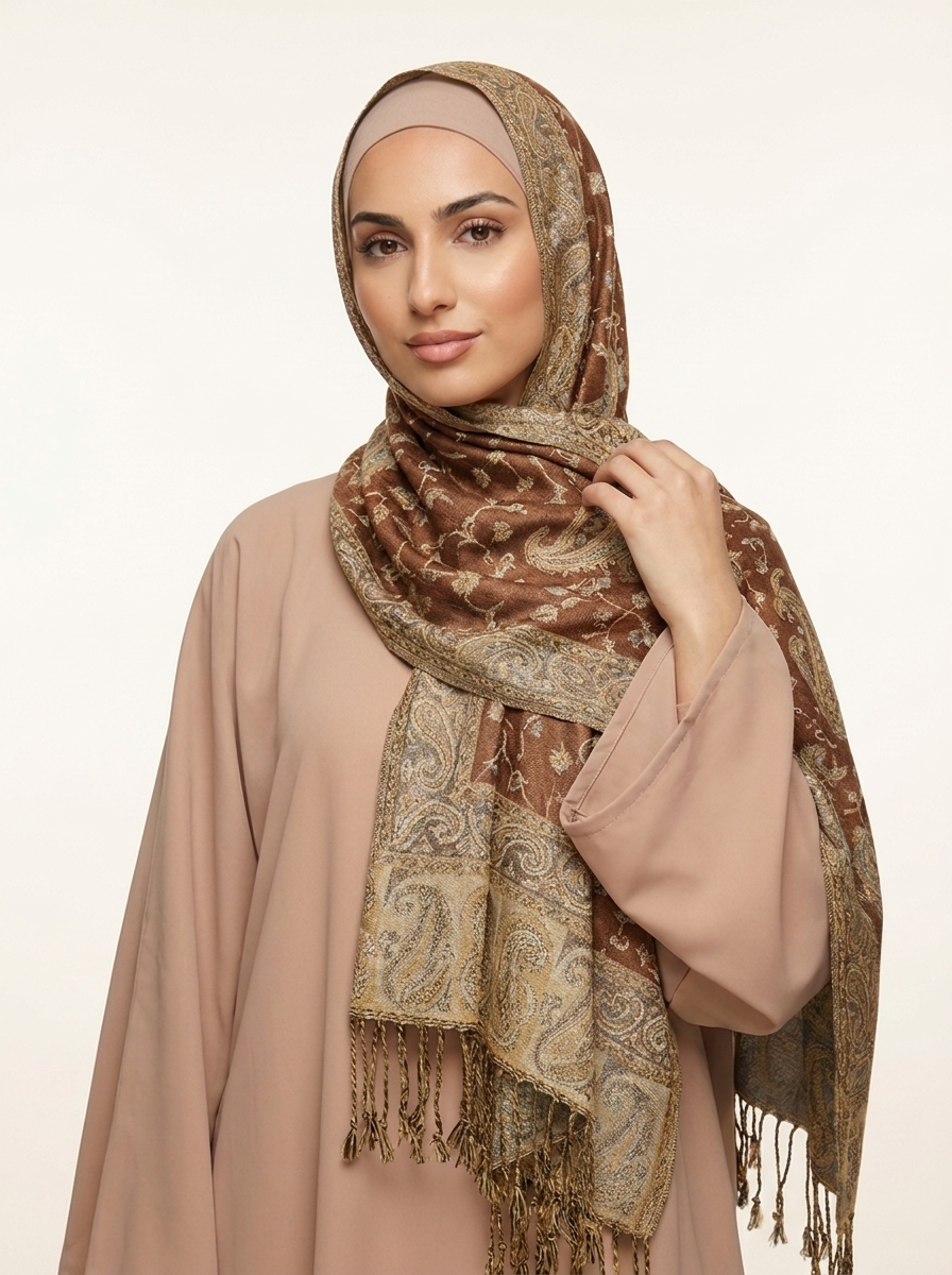 Everyday Modal Pashmina Hijab – Lightweight Comfort