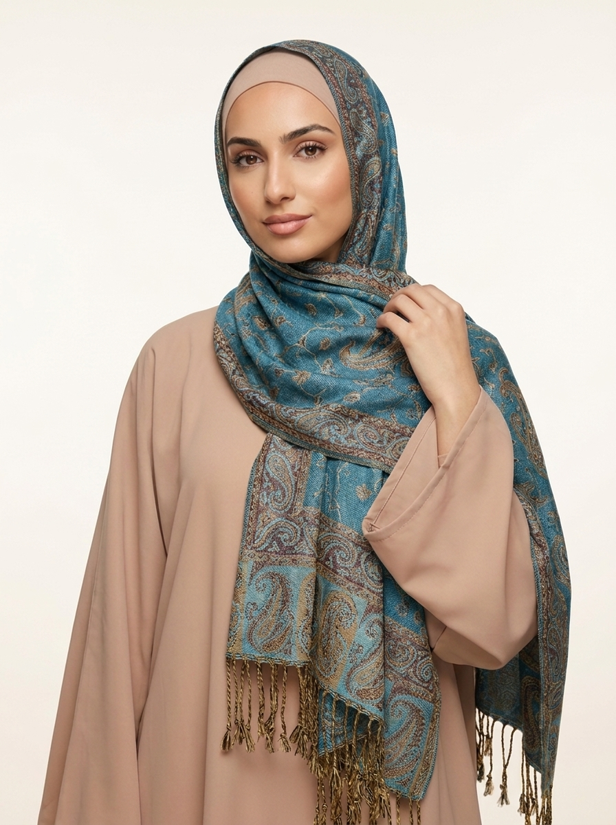 Everyday Modal Pashmina Hijab – Lightweight Comfort