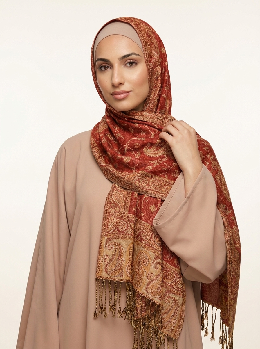 Everyday Modal Pashmina Hijab – Lightweight Comfort