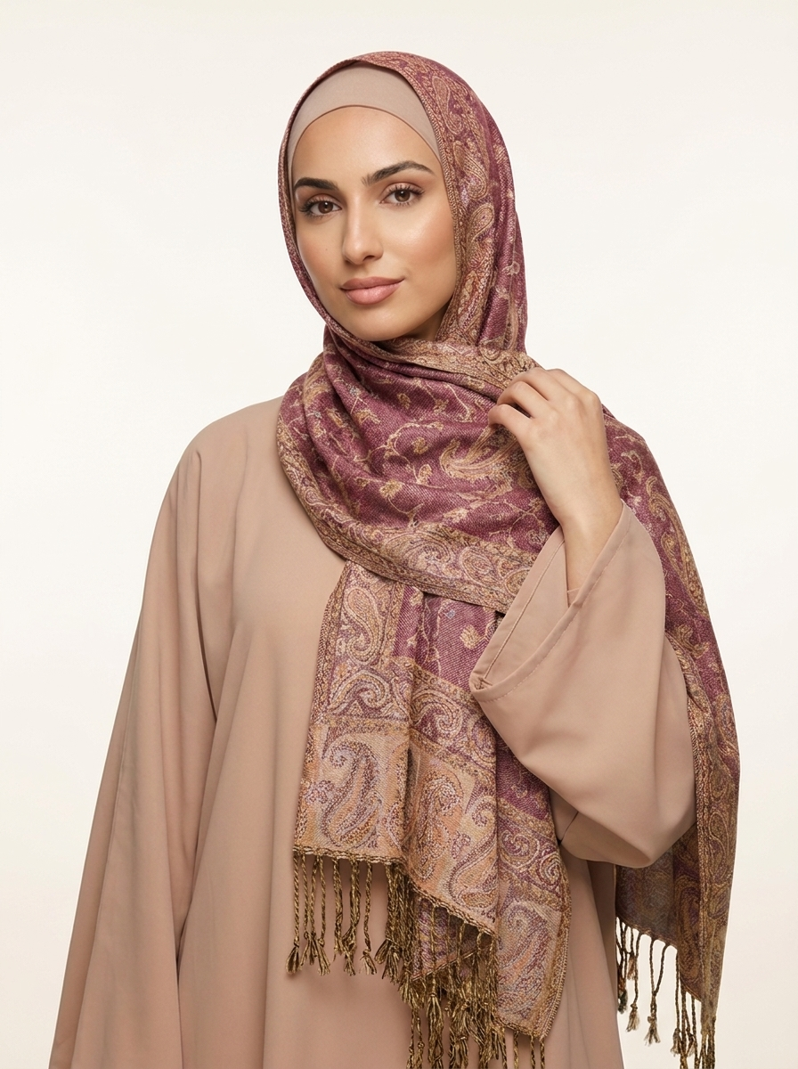Everyday Modal Pashmina Hijab – Lightweight Comfort