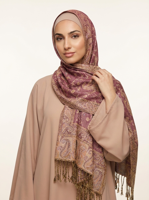 Everyday Modal Pashmina Hijab – Lightweight Comfort