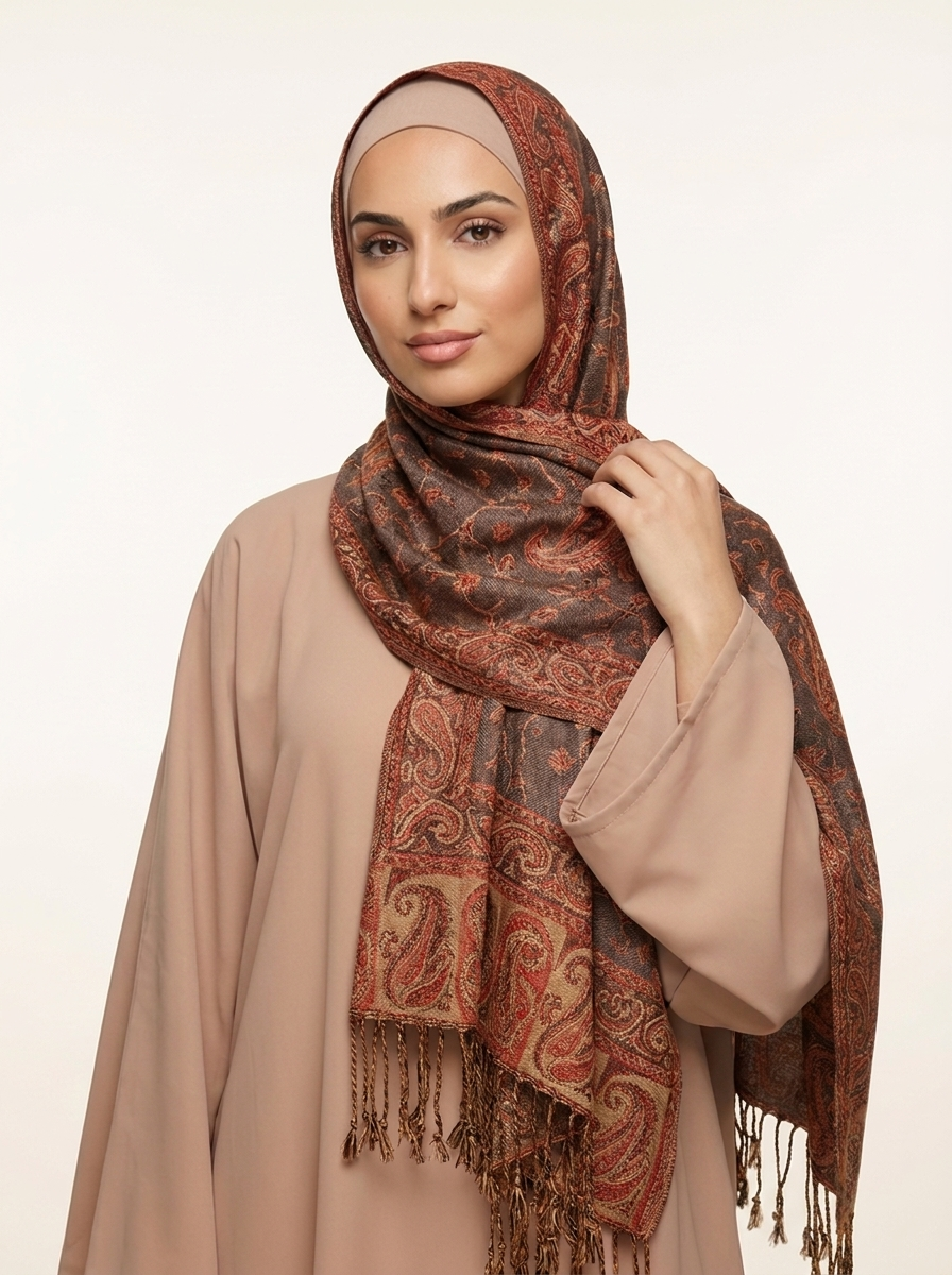 Everyday Modal Pashmina Hijab – Lightweight Comfort