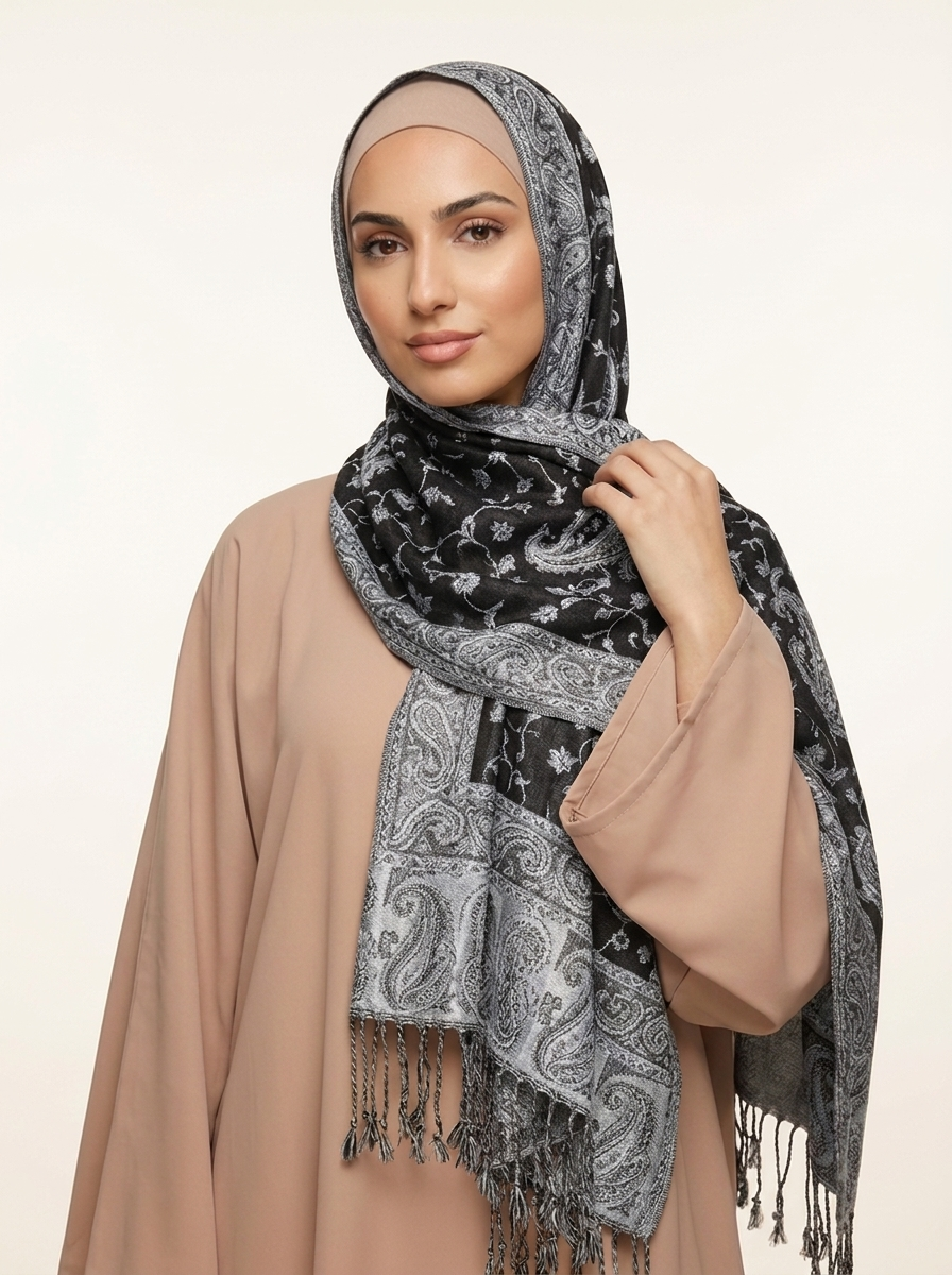 Everyday Modal Pashmina Hijab – Lightweight Comfort