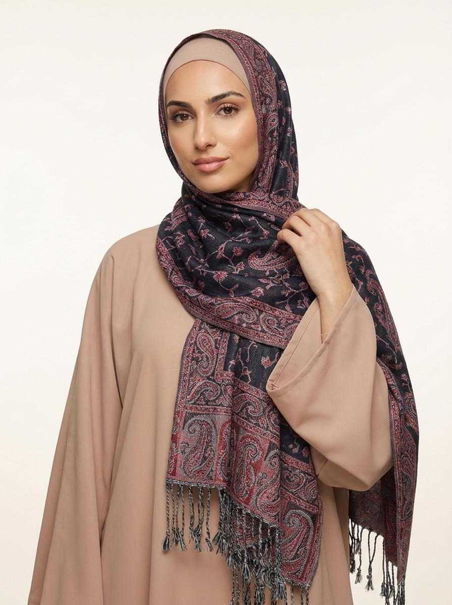 Everyday Modal Pashmina Hijab – Lightweight Comfort